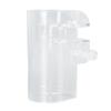 Fish Food Feeder Tube Transparent Acrylic Floating Food Feeding Fish Tank Feeding Tube for Aquarium