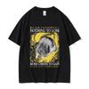 Lost in The Cheese Rat Print Meme T-shirt Funny UnisexCotton Oversized Tshirt Short Sleeve T Shirt Streetwear Top Summer Tee
