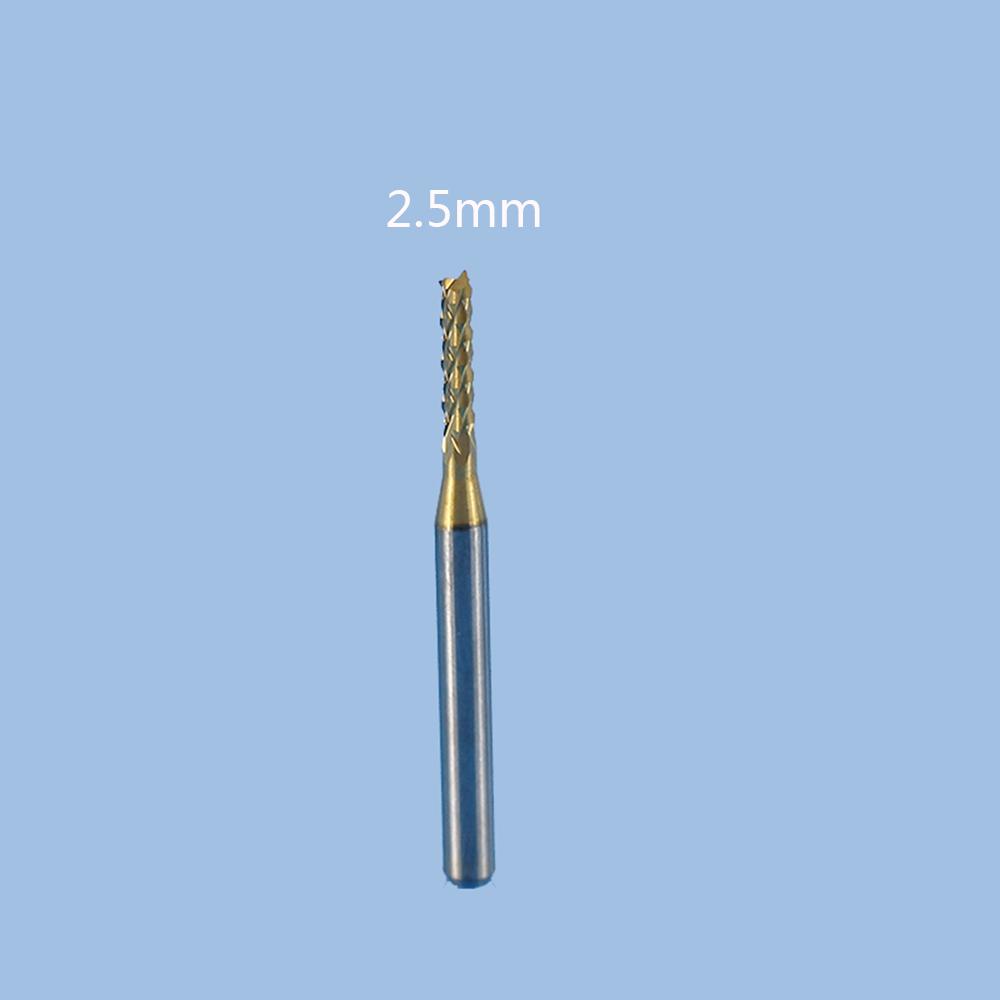 Carbide Engraving/Cutting Titanium Coated Shank Drill Bit Edge Cutter End Mill Milling Cutter