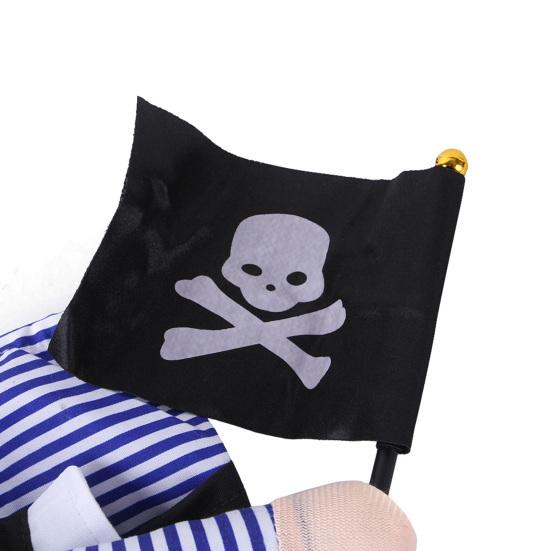 Костюм для косплея для домашних животных, нарядное платье для улучшения атмосферы, забавная одежда для домашних животных, пиратов, собак и кошек