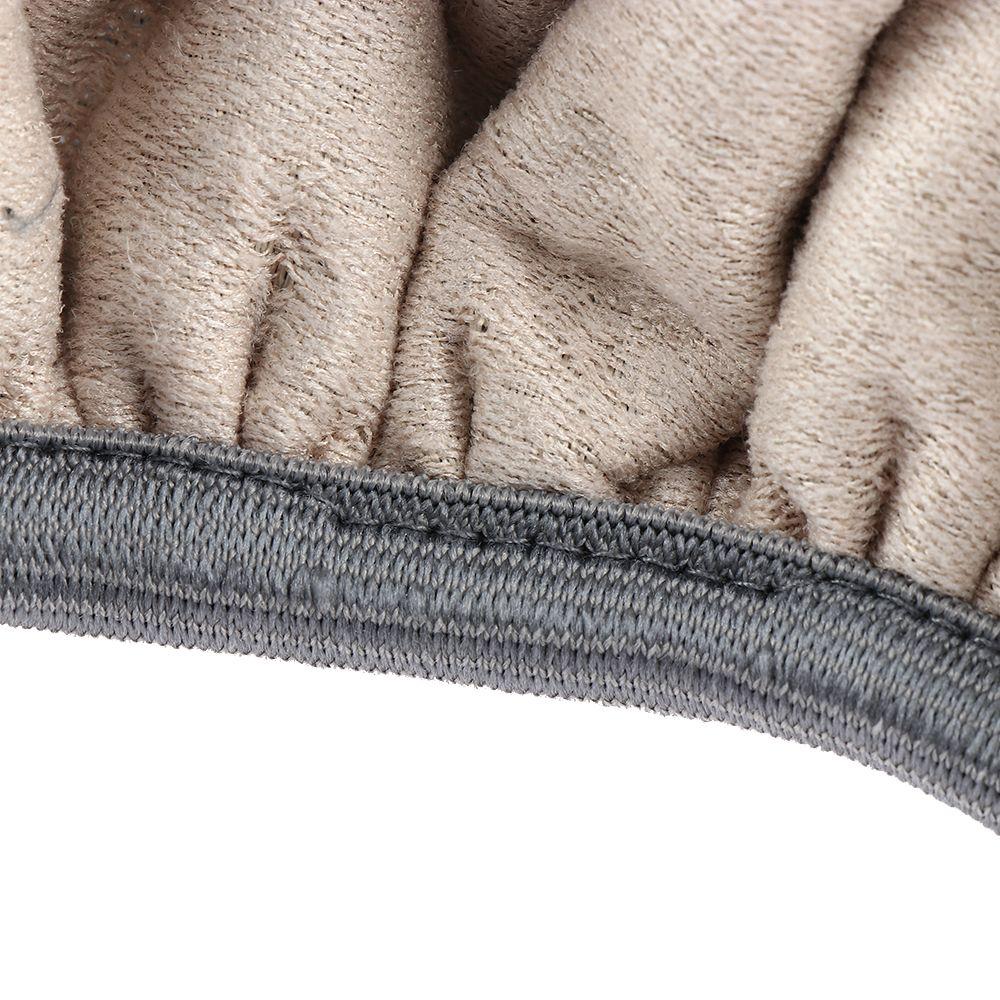 1Pc DIY Car Accessory Warm Furry Super Thick Steering Wheel Cover Protector Soft Plush