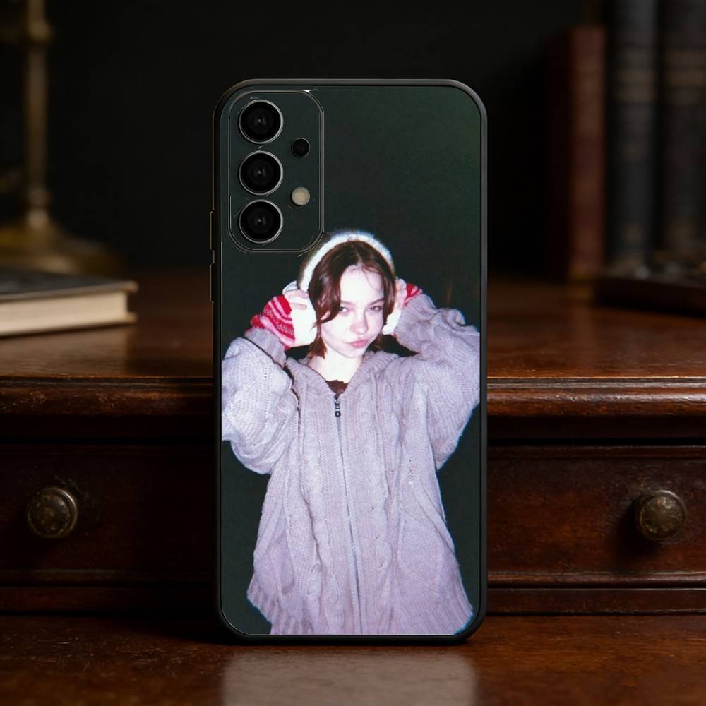 Милый E-Emma Актер M-Myers Чехол для телефона Samsung S25,24,23,22,30,21,10,9,Ultra,Plus,Lite Мягкий Черный Чехол