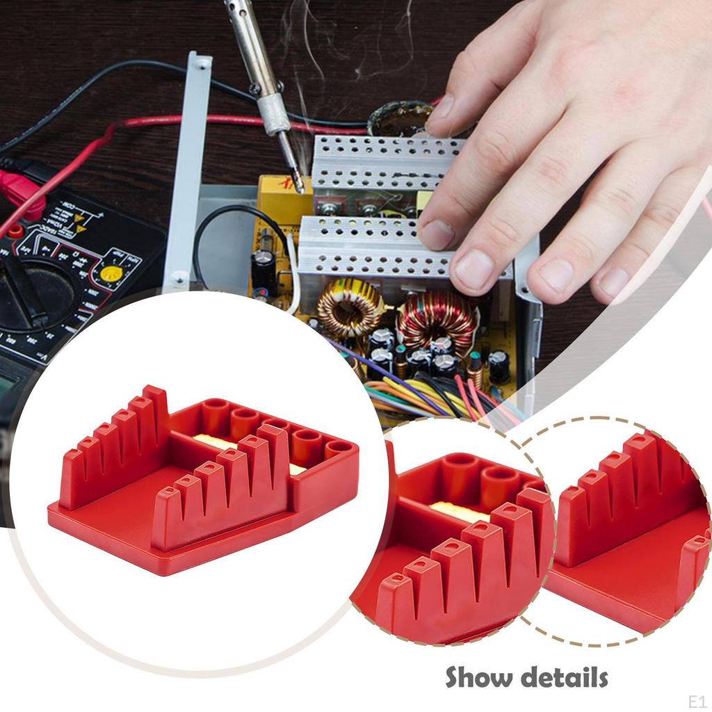 Soldering Wire Holder Clamp Lightweight Beginner Solder Tip Storage Bracket Welding