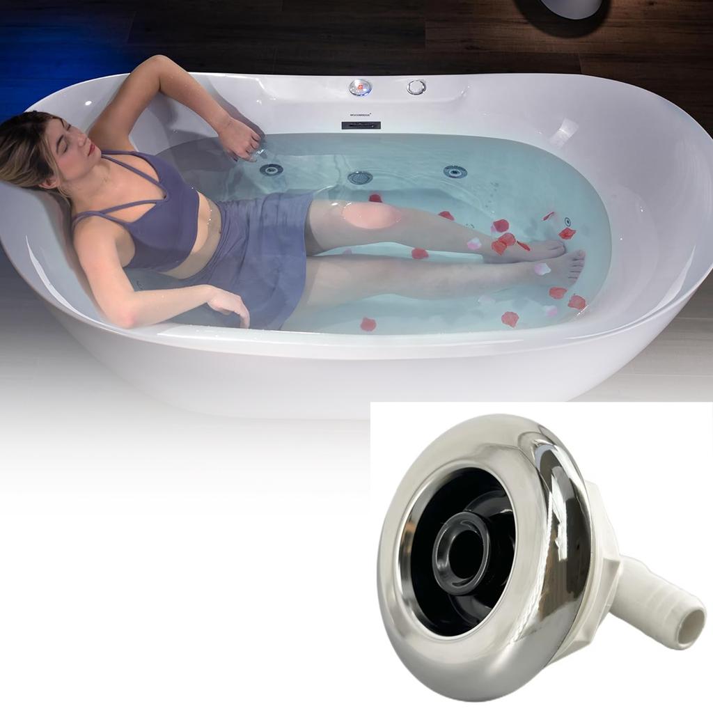 Stainless Steel ABS SPA Massage Jets Nozzle for Swimming Pool Hot Tubes Hydrotherapy Sturdy Water Flows Systems