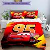 Mcqueen'S Print 3Pcs Bedding Setduvet Cover With 2 Bedropillowcase Home Birthday Gift