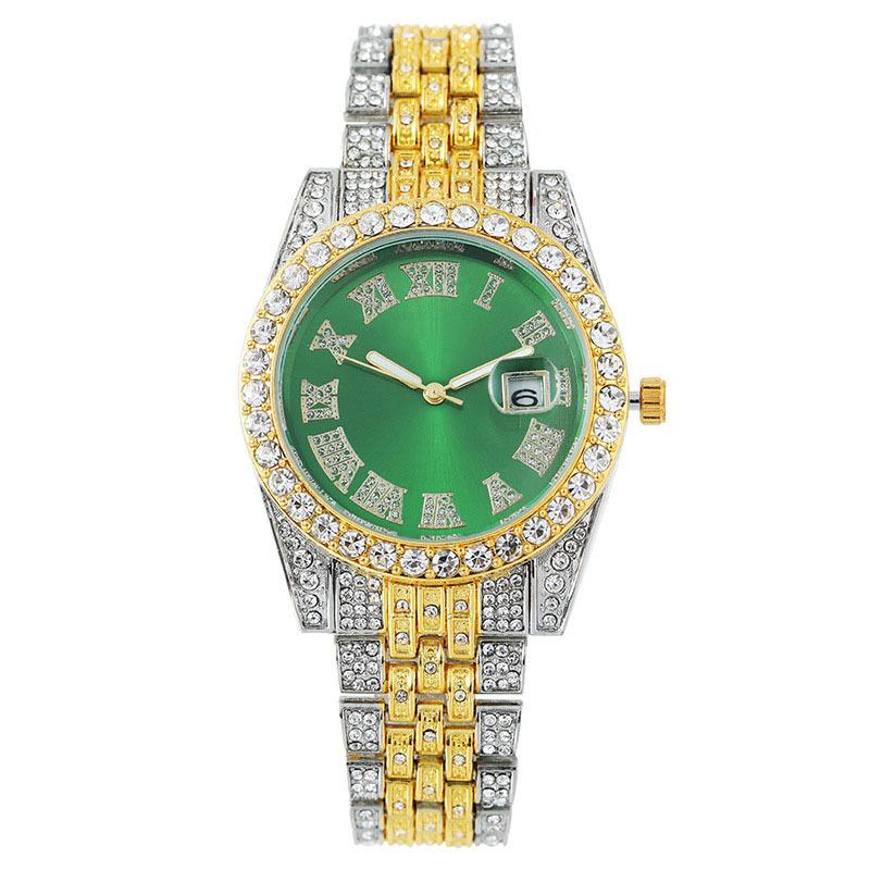 Новые бриллиантовые римские часы модные женские часы женские часы кварцевые часы