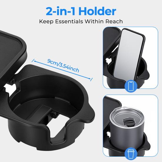Sofa Laptop Desk Bed with LED Drawer Cup Phone Holder Book Stand 5 Height Adjustable Foldable Lap Table Floor Stand Tray for Drawing Writing
