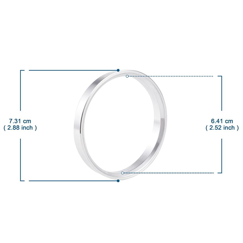 4 шт. Проставка для центрального отверстия колеса автомобиля, кольцо, подходящее для центрального отверстия вашего автомобиля 73,1/54,1 73,1/56,1 до 73,1-66,6, множество размеров для вариантов