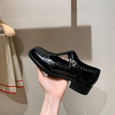 Версия из коровьей кожи~ гравированная кожаная платформа Мэри Джейн туфли из маленькой кожи женские лоферы на одной педали одинарные туфли ladyshoes