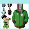 Теплая и уютная куртка на молнии Hunter Hunter Hisoka Killua, костюм для косплея, худи