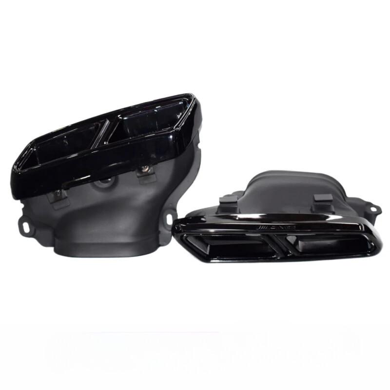 Накладка на глушитель из нержавеющей стали для Mercedes-Benz S-Class W222/S63/S65 2014-2024