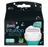 (DE) Wilkinson, Сменные картриджи Intuition Sensitive Care, 3 штуки (ПРОДУКТ ИЗ ГЕРМАНИИ)