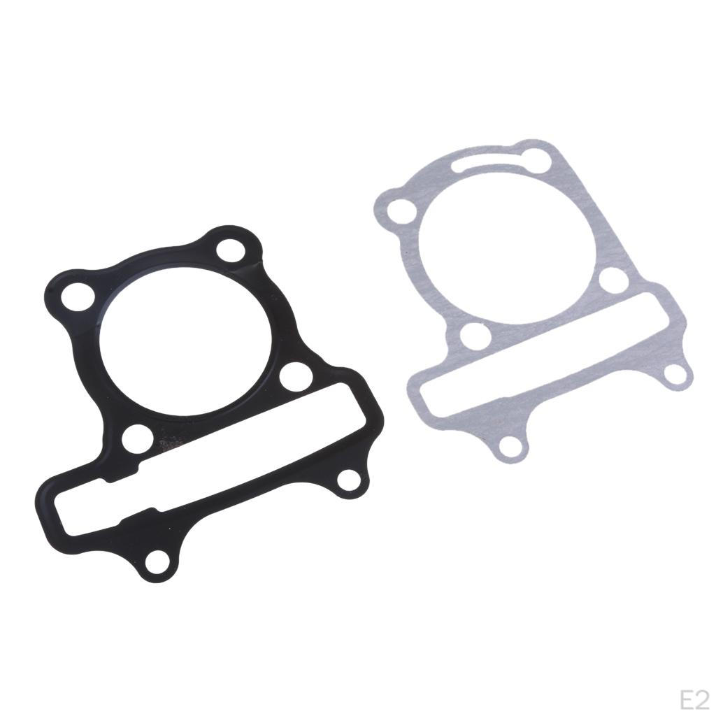 2 шт. прокладки головки блока цилиндров, шайбы нижней пластины, запасные части для мотоцикла для скутера Gy6