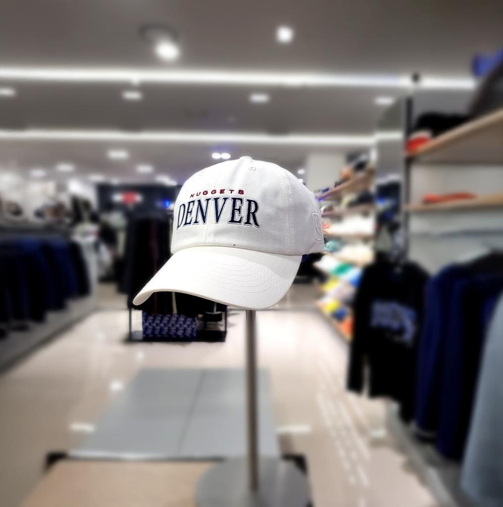 [NBA] Unisex DEN Wording Embroidered Soft Ball Cap N255AP272P