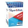 Papermate 2014534 InkJoy 50ST Medium Ballpoint Pens Blue 60 Count 1.0 Mm.44; -