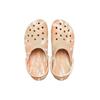 Crocs Классический женский клог на платформе с мраморным узором 207176-2ZM