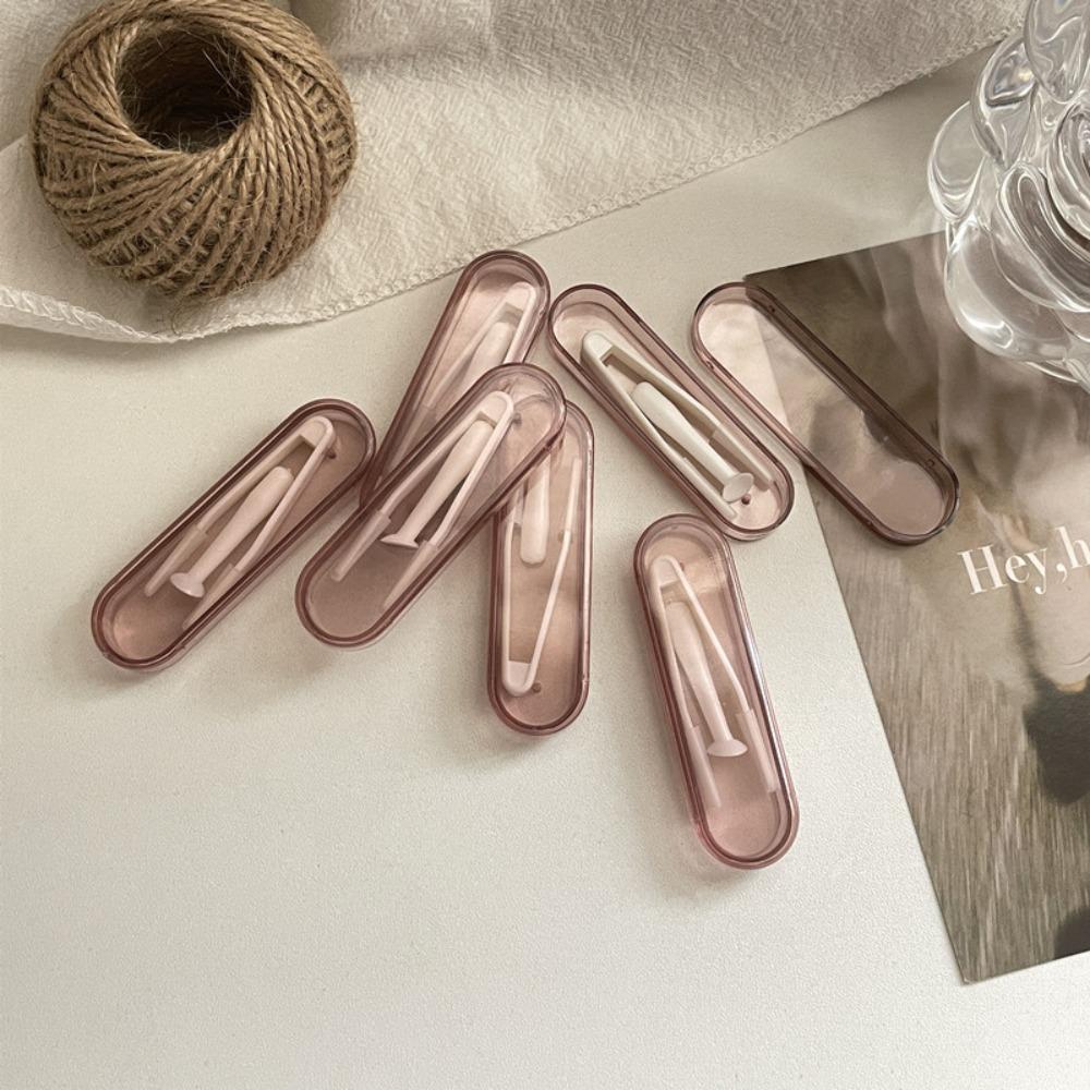 Wearing Tool Contact Lens Inserter Remover Travel Kit Contact Lens Case Holder  Women Men