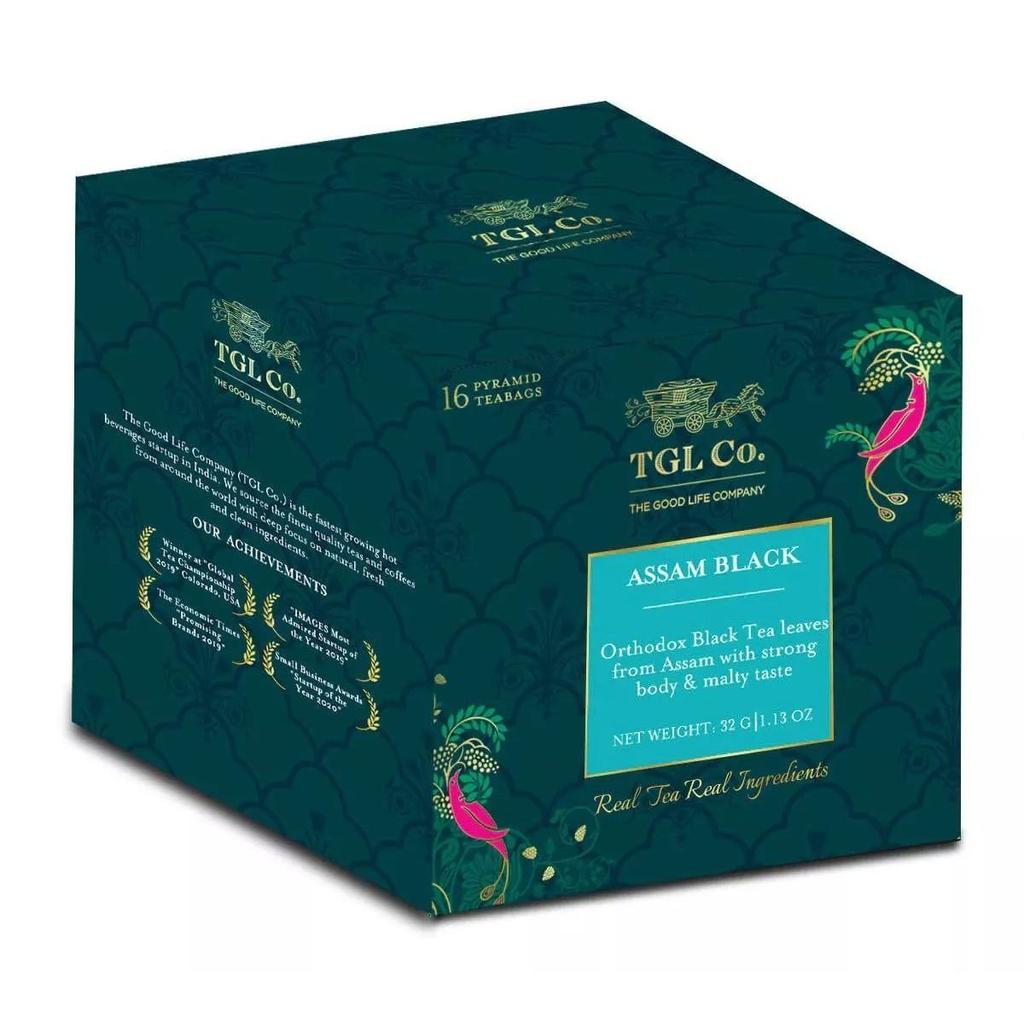 Assam Black Tea (16 Pack, 2 G), Assam Black Tea, TGL Co.