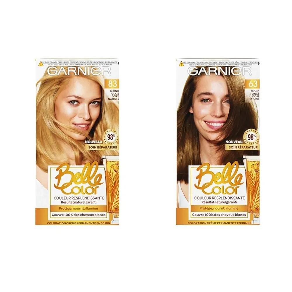 Garnier Belle Hair Color 2-Pack 83 Natural Light Golden Blonde Permanent Color 83 Natural Light Golden Blonde