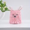 Adorable Kids Cartoon Rabbit Hair Drying Cap - Absorbent Bath Towel Wrap