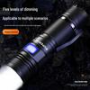 SupFire A17-S Rechargeable LED Zoom Flashlight