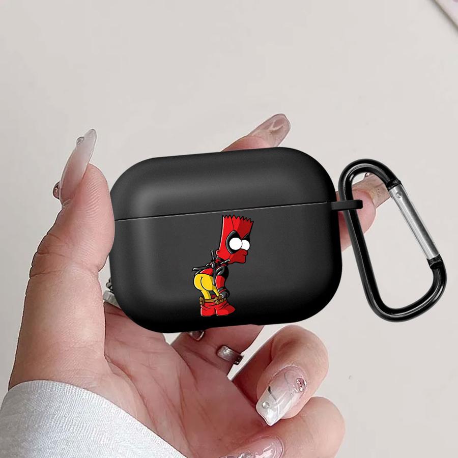 Смешной Чехол The Simpsons для Airpods Pro3 2 Pro 3 4 Pro2 1 Чехлы для Наушников Обложка