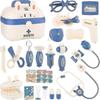 Doctor Kit For Kids - Pretend Play Educational Doctor Toys, Medical Kit With Stethoscope, Doctor Playset For Dentist Doctor, Role Play Toys Fo
