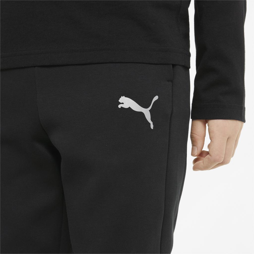 Puma EVOSTRIPE DK boys' sweatpants black 84699101 size 152