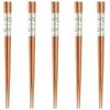Happy Set of Made In PID4128 J-kitchens Chopsticks, 5, Material Wood, Chopsticks, Japan,