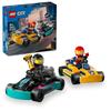 Lego city картинг и гоночный автомобиль игрушки игрушка подарок на день рождения блок Образовательный образование мальчик девочка ребенок 5 лет 6 лет 7 лет 8 лет