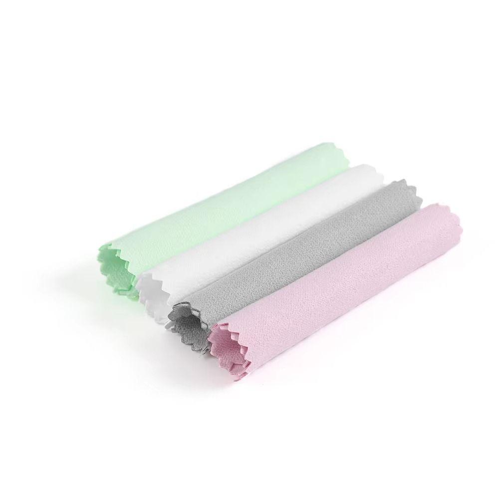 50Pcs Reusable Jewelry Cleaning Cloth 8x8cm Cleaning Polishing Cloth  Jewelry Maintenance