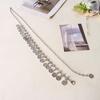 Round Coin Waist Chain Retro Style Extension Adjustable Length Belly Dance Waist Chain Women Fashion Accessory