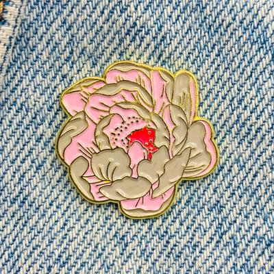 Новая эмалированная булавка с изображением животного, цветка, мака, металлический разъем, подарок на день рождения, 1 шт.