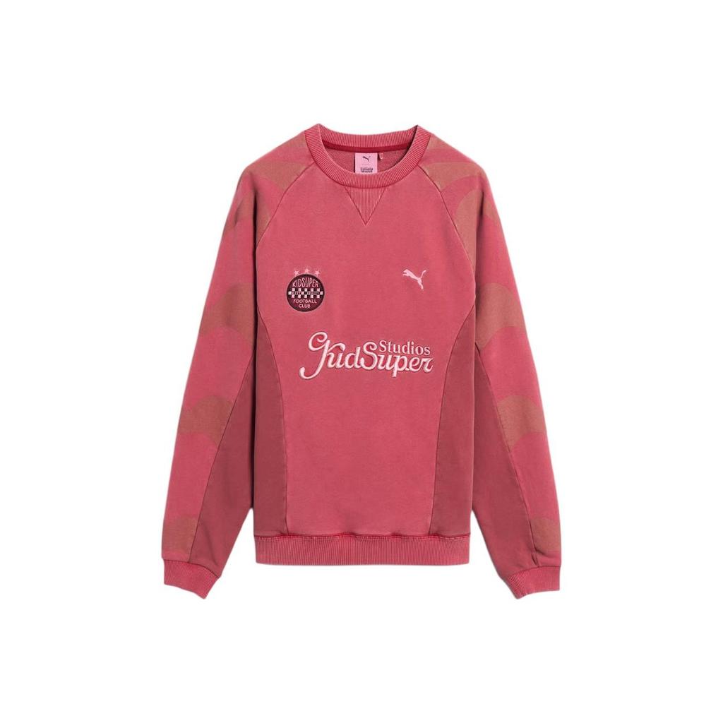 Puma Kidsuper Crew Logo Letter Round Neck Casual Long Sleeve Sweatshirt Men sweatshirt 632364-39