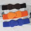 Clothing Decoration Wide Hook Casual Waist Strap Waist Belts Bowknot Waistband Elastic Belts