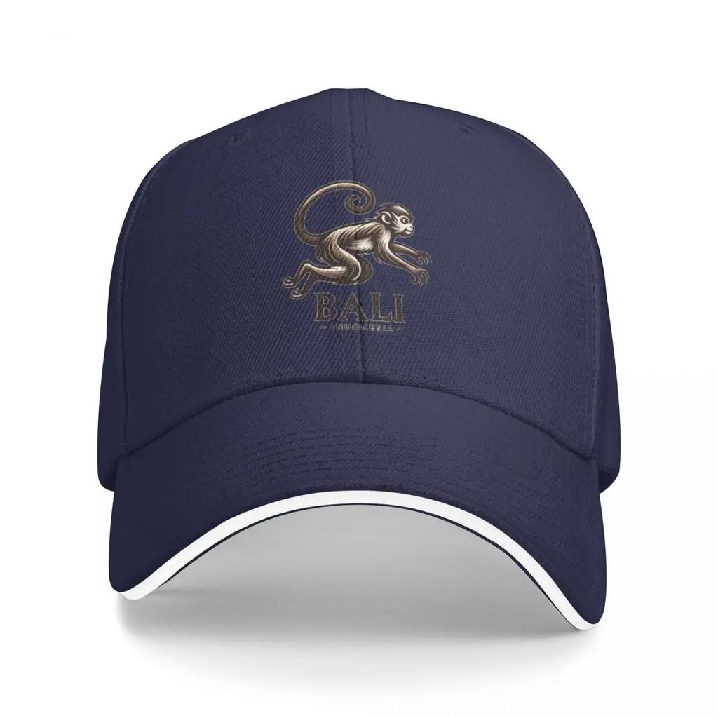 Bali Monkey forest Indonesia Baseball Cap New In Hat derby hat Rugby Unisex Caps Womens