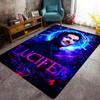 Ковер Lucifer Glow Подходит для всех сезонов Печать Защитная подкладка Комната Рождественские подарки