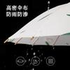 Новый китайский модный зонт с 16 спицами, ручным открытием, бамбуковой рукояткой, прямой, с длинной ручкой и напечатанным логотипом