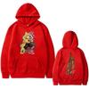 Japanese Anime Demon Slayer Zenitsu Print Hoodie Men Women Harajuku Hoodies Fall Winter Long Sleeves Fleece Hooded