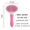 6-Piece Pet Grooming Set With Stainless Steel Deshedding Brush Cats Dogs Anti-Flea Lice Remover Loose Hair Comb