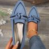 Women Flats New Summer Outdoor Breathable Comfortable Solid Color Shoes Casual Pointed Toe Walking Loafers Sneakers Women