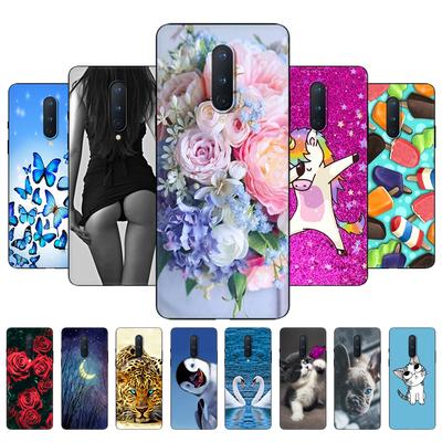 Чехол для OnePlus 8, чехол для OnePlus 8 Pro, чехол для OnePlus 8T, силиконовый чехол для задней панели телефона One Plus 8 T 8Pro 5G, черный чехол из ТПУ