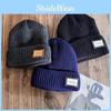 Gender Neutral Woolen Beanie Cap With Thick Knit For Winter Outdoor Activities And Commuting