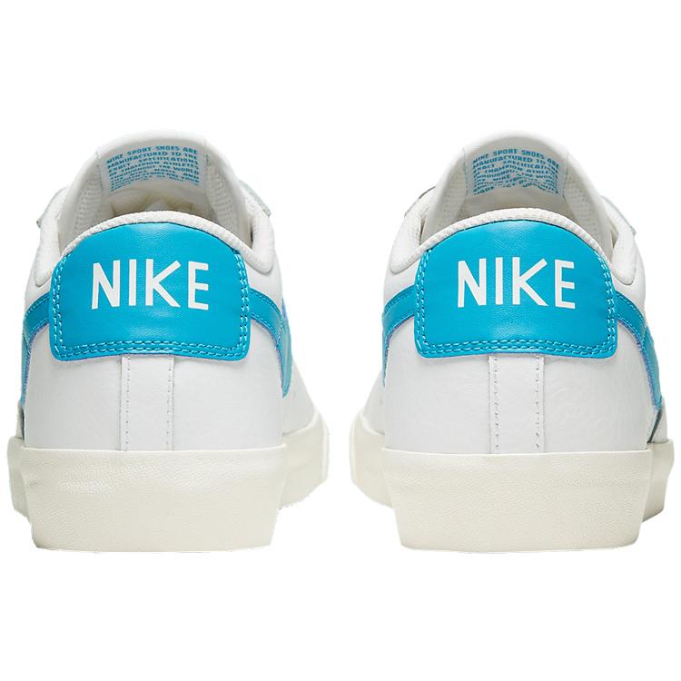 Nike Кроссовки Blazer Low Белый Лазерный Синий CI6377-104