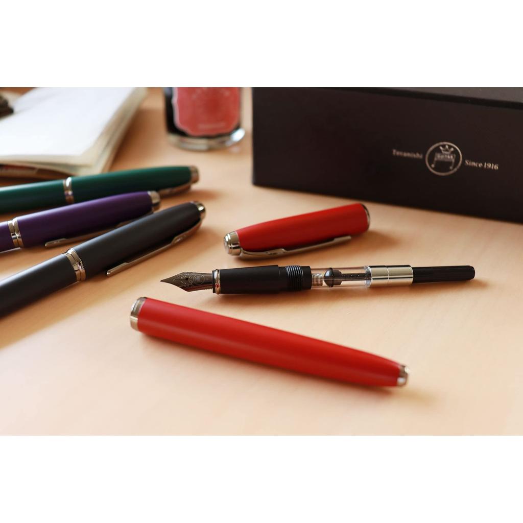 Teranishi Chemical Industry Перьевая ручка для гитары F Черная GFPN-BK-F