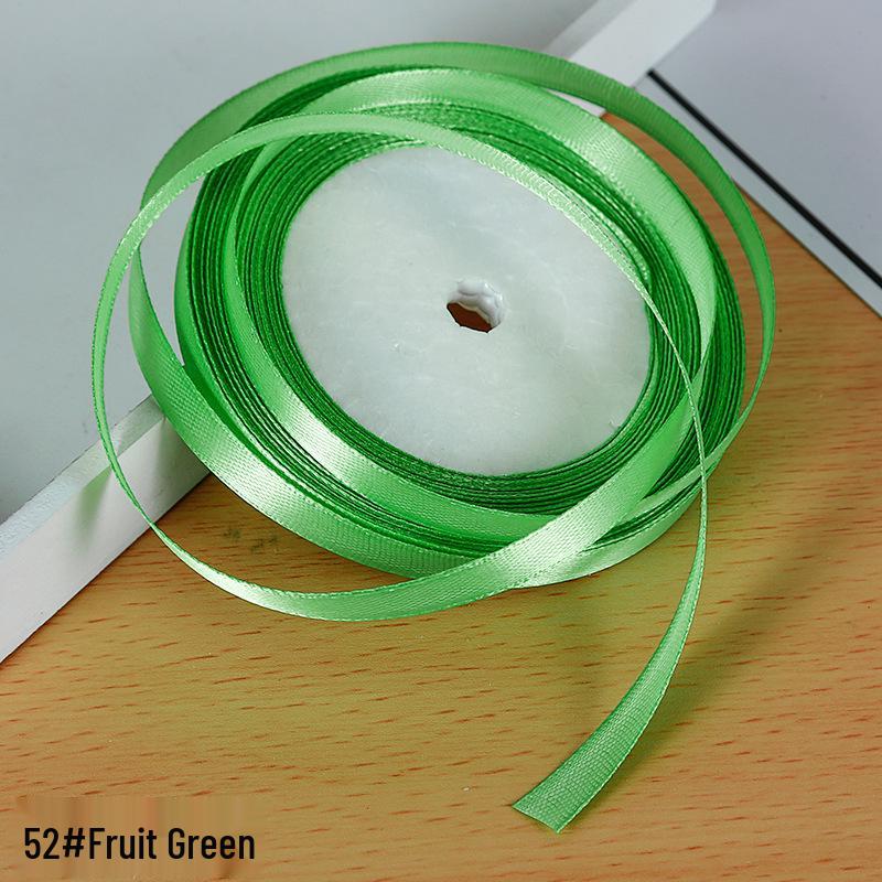 1 см атласная лента для украшения подарочной коробки и бантов, специальная для трансграничной торговли