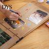 Перезаполняемый журнал с отрывными листами для воспоминаний, DIY фотоальбом, скрапбук, книга в твердом переплете, для путешествий, воспоминаний, памятный альбом, свадьбы, юбилеи