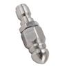 G1 4 Inch Stainless Steel High Pressure Washer Drain Sewer Cleaning Pipe Jetter Spray Quick Plug Drain Hose Nozzle