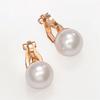 1 пара женских серег-гвоздиков из искусственного жемчуга, серьги-гвоздики из антикоррозийного сплава, простой стиль, официальные серьги-гвоздики для поездок на работу, серьги-гвоздики для женщин и свиданий, путешествия, украшения для ушей