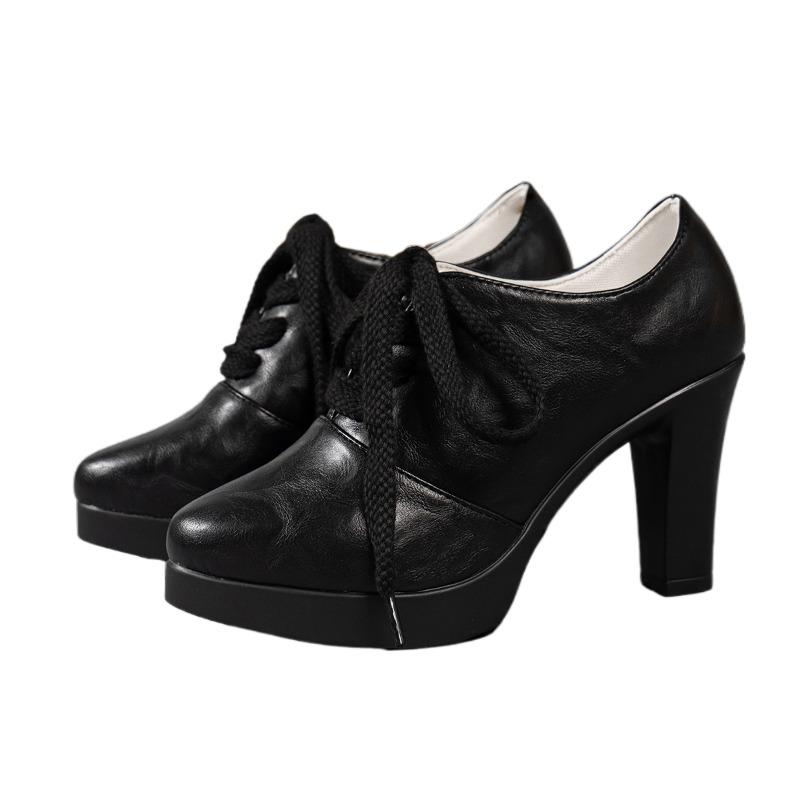 Женские туфли с острым носком на высоком каблуке из кожи. Абсолютно новая повседневная обувь. Тренд 2024 года. Элегантная офисная обувь. Модные туфли-лодочки Zapatos Mujer.